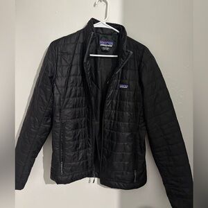 Patagonia Quilted Black Jacket